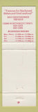 Matchbook Cover - Pappadeaux Seafood Houston TX