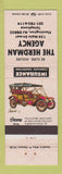 Matchbook Cover - Herdman Insurance Agency Flemington NJ WEAR #1