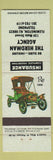 Matchbook Cover - Herdman Insurance Agency Flemington NJ WEAR #3