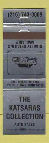 Matchbook Cover - Katsaras Collection Car Detailing Youngstown OH