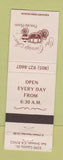 Matchbook Cover - The Carriage Inn Pancakes San Simeon CA