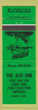 Matchbook Cover - The Ash Inn Gaspe QC