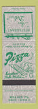 Matchbook Cover - Restaurant Aux Delices Pizza QC