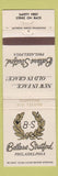 Matchbook Cover - Bellevue Stratford Philadelphia PA girlie back