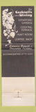 Matchbook Cover - Bellevue Stratford Philadelphia PA girlie back