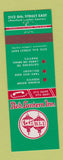 Matchbook Cover - Red Lantern Inn Canada