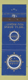 Matchbook Cover - Seaway Hotel Toronto Kingston Ottawa Windsor ON