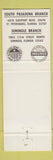 Matchbook Cover - Security Federal Savings St Petersburg FL Seminole
