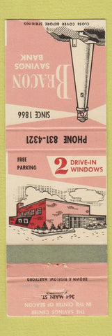 Matchbook Cover - Beacon Savings Bank