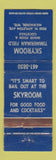 Matchbook Cover - Skyroom Timmerman Field Milwaukee WI WEAR