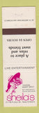 Matchbook Cover - Sheila's Tavern New Orleans LA WEAR