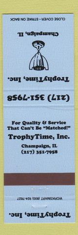Matchbook Cover - Trophy Time Champaign IL