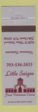 Matchbook Cover - Little Saigon Vietnamese Restaurant Falls Church VA
