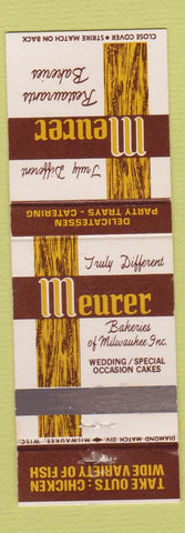 Matchbook Cover - Meurer Bakery Milwaukee WI