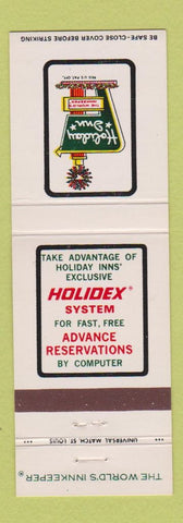 Matchbook Cover - Holiday Inn Santa Rosa CA