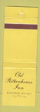 Matchbook Cover - Old Rittenhouse Inn Bayfield WI WEAR