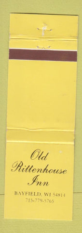 Matchbook Cover - Old Rittenhouse Inn Bayfield WI WEAR