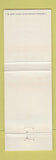 Matchbook Cover - Old Rittenhouse Inn Bayfield WI WEAR