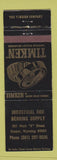 Matchbook Cover - Timken Bearings Casper WY