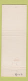 Matchbook Cover - United Auto Glass Corona NY ORANGE