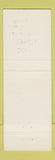 Matchbook Cover - Shad's Lounge Sterling Colorado Logan County