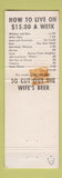 Matchbook Cover - Marek's Drive In Grocery Goynes Junction TX hillbilly