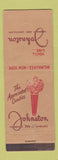 Matchbook Cover - Johnston Candy Chocolate Milwaukee WI New York City