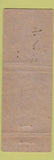 Matchbook Cover - Johnston Candy Chocolate Milwaukee WI New York City