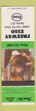 Matchbook Cover - Freeway Esso oil gas Sardis BC pinup