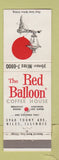 Matchbook Cover - Red Balloon Coffee House Niles IL