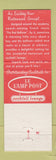 Matchbook Cover - Red Balloon Coffee House Niles IL