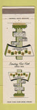 Matchbook Cover - Zarders Restaurant Milwaukee WI