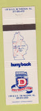 Matchbook Cover - Dixie Trucker's Stop oil gas McLEan IL Tuscola