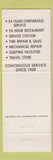 Matchbook Cover - Dixie Trucker's Stop oil gas McLEan IL Tuscola