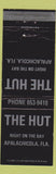 Matchbook Cover - The Hut Apalachicola FL WEAR