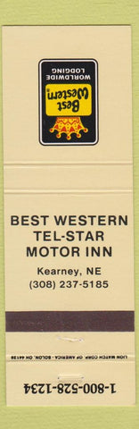 Matchbook Cover - Best Western Kearney NE