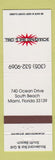 Matchbook Cover ??? Boulevard Bar Grill South Beach Miami FL