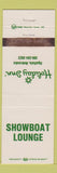 Matchbook Cover - Holiday Inn Showboat Lounge Ogallala NE WEAR