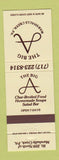 Matchbook Cover - Big A Marshalls Creek PA restaurant