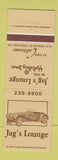 Matchbook Cover - Jag's Lounge Holiday Inn Portland OR