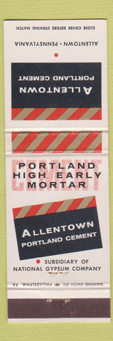 Matchbook Cover - Allentown Portland Cement PA