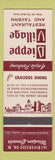 Matchbook Cover - Dieppe Village Windsor ON