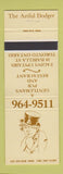 Matchbook Cover - Artful Dodger Pub Toronto ON