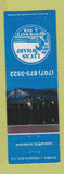 Matchbook Cover - Lucas Wharf Restaurant Bar Bodega Bay CA