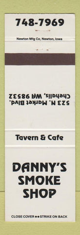 Matchbook Cover - Danny's Smoke Shop Chehalis WA