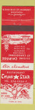 Matchbook Cover - Restaurant China Star Chinese Montreal QC