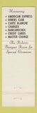 Matchbook Cover - Robertos' Half Moon Restaurant Tavern Welland ON