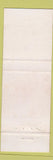 Matchbook Cover - Le Jardin French Restaurant Ottawa ON WEAR