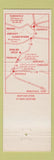 Matchbook Cover - Key Stop Truck Stop Clarksville IN Franklin KY Nashville TN