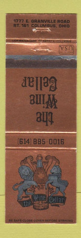 Matchbook Cover - The Wine Cellar Columbus OH